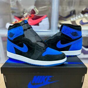 Nike Air Jordan 1 Retro High OG Royal Men Sneakers Authentic Brand New Size 9.5